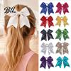 Cheerleading Hair Accessories Sequins Bows, Elastic Tie, Large for Cheer Band Ponytail Holder, Glitter Scrunchies Women Girls Teens Kids Ties