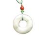 Tianshan Jade Zlatý Nitní Prsten Přívěsek Náhrdelník - Unisex Design Kroužku