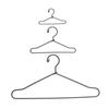 Furniture Decorations Cute Wardrobe Doll Accessories Metal Dress Clothes Hanging Mini Hangers