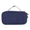 Diabetic Insulated Organizer Storage Medication Insulated Cooling Bag with 2pcs Ice Packs Dark Blue