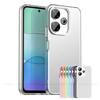 For Poco M6 Case Cover Poco M6 Capas Colour Phone Bumper Frosted Matte Shockproof Transparent Clear Fundas Xiaomi Poco M6 M 6