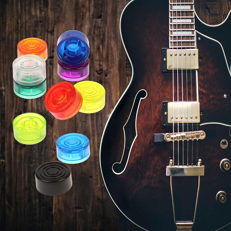5Pcs Guitar Effect Pedal Foot Nail Cap Parts Foot Switch Toppers Knob Plastic Bumpers Footswitch Protector Accessories