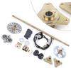 Rear Axles Axle Live Hub kit+Brake assembly+T8F Chain for Mini Bike ATV Go Kart