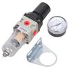 Industrial  1/4 BSPT Air Filter Regulator Combo Aluminum Air Filter Pressure Regulate for Clean & Stable Air Supply