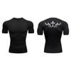 Compression Shirts for Men Short Sleeve Gym Workout Fitness Undershirts Quick Dry Athletic T-Shirt Top 10095