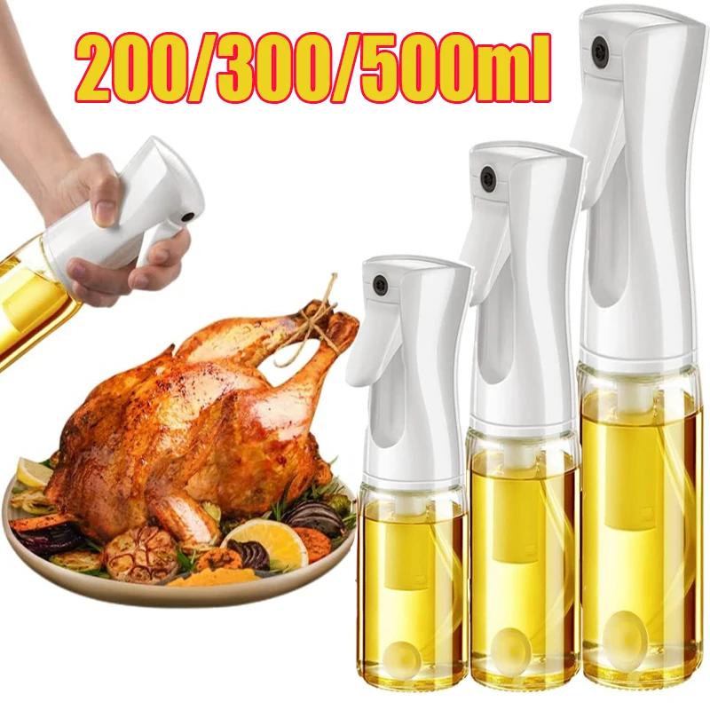Olive Oil Sprayer Bottle Baking Barbecue Mist Sprayer Kitchen Cooking Vinegar Oil Dispenser for Air Fryer BBQ Picnic Tools