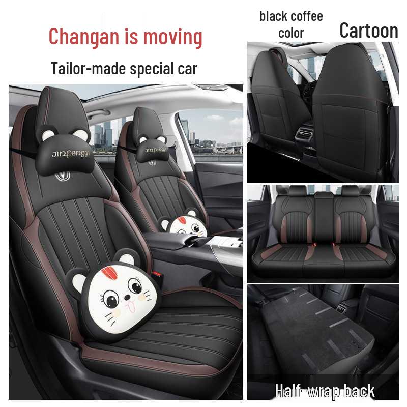 Changan Eado 2024-26 3rd/4th Gen PHEV Full Seat Covers - Blue Whale Design