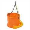 EVA Inverted Round Bucket (with Rope), 24cm, Random Colors, Sky Blue, Orange, Green, AEC020-24