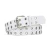 Timeless Womens Jeans Waistband With Double Buckle Belt Punk For Pin On Or Off Duty Pu Belt