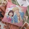 Skip And Loafer Anime Cushion Cover Pillowcase Upholstery Sofa Throw Pillow Home Decor Pillowcas