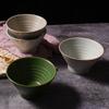 Round Ceramic Bowl Fruit Salad Bowl Dinner Plate Dessert Bowls Soup Plate Hotel Restaurant Tableware Rice Noodle Bowls Dish