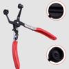 Hose Clamp Pliers Locking Car Tube Clamp Puller Thick Handle Flat Band Ring Clamps Remover Auto Repair Tool