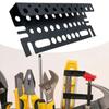 Large Capacity Hand Tool Organizer Rust Proof Wall Mounted Tool Storage Rack Small Tool Storage Sturdy Metal Storage Rack