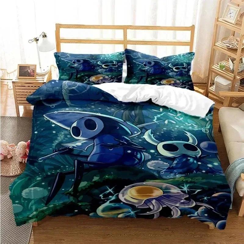 Nouvelle Mode Hollow Knight Impression Numérique 3D Ensemble de Literie Housse de Couette Couette Lit Simple Twin Full Queen Jeunesse Fille Garçons Cadeau