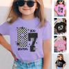 Tricou cu Imprimeu pentru Copii 6 7 Ani Mânecă Scurtă Gât Rotund Top Casual Tricouri de Vară Confortabil Modă Îmbrăcăminte Fete și Băieți