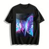 Jujutsu Kaisen Gojo Satoru Ryomen Sukuna Print Top Anime Peripheral Loose Casual T-Shirt Pure Cotton T-shirt