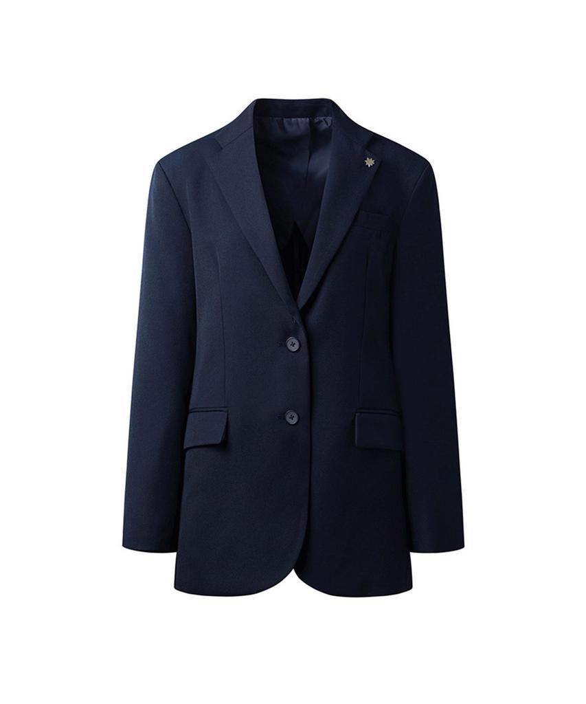 Erer Star Rivet Basic Jacket Navy