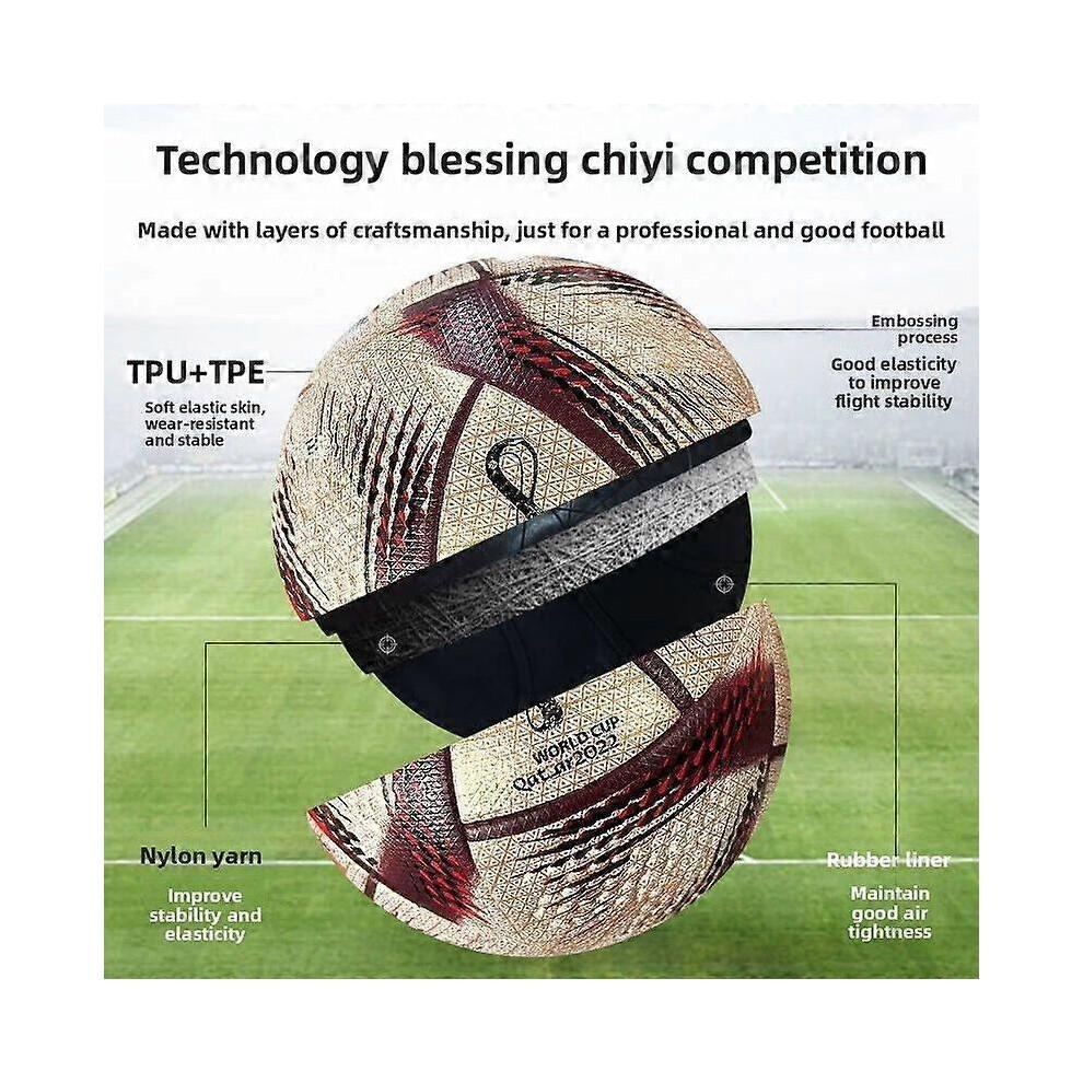 2022 Qatar World Cup Final Football for Match Training