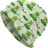 Beanie Standard Geschlossen Chemo Strickmützen Baggy Slouchy Totenkopfmütze Krebs Kopfbedeckung für Damen Herren