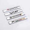 3D Metal Styling Car Stickers Side Fender Tail Trunk Accessories For VW GTI Polo Golf Passat Tiguan Arteon Touareg Taigo Caddy