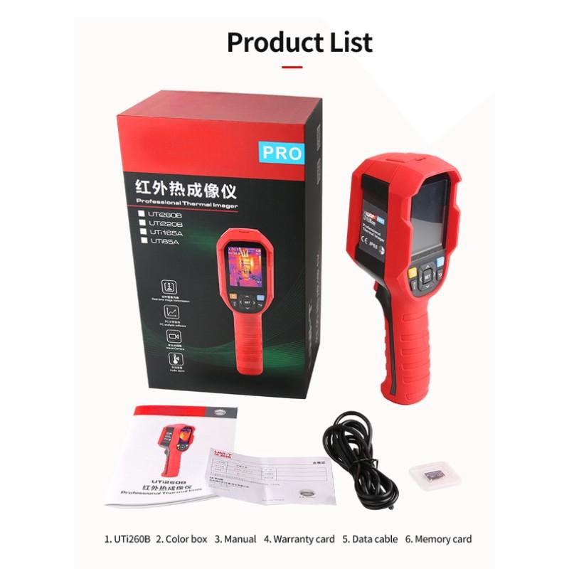 Professional Infrared Thermal Imager Portable Industrial Handheld Thermal Camera 256*192 Pixel Time Live Infrared Thermometer