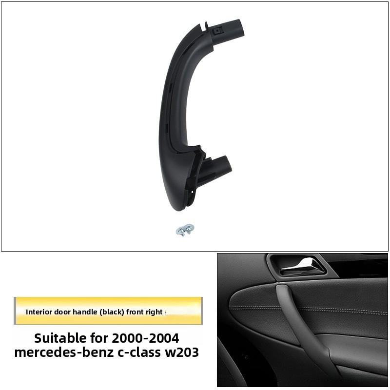 Car Inner Door Handle Trim Pull Grab Panel Handle 2038101551 2038101651 for For Mercedes Benz C-Class W203 2000-2007 fit 4-Door Sedan Only