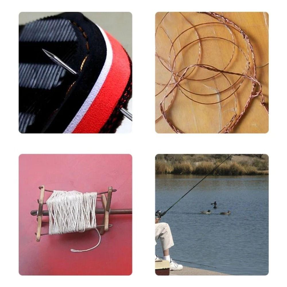 1 Set met Koperen Handvat Handgemaakte Leer Naaigereedschappen voor Schoenen en Leer Reparatie