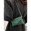 Autumn Winter Rivet Small Square Bag For Women Chic Design Chains Crossbody Bag Exquisite Ladies Party Clutch
