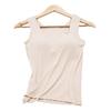Damen-Sportweste mit U-Ausschnitt, einfarbig, ärmellos, Modal-Tanktop