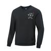 Li Ning Basketball Series Anti-Five Series Round Neck Pullover Printed Loose Sweatshirt Men Sweatshirt AWDVG61-1