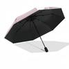 1pc Hello Kitty umbrella automatic open/close, 8-Rib Durable Frame, Compact Folding Design, Ideal Birthday/Holiday Gift e1136A