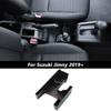 Car Center Console Storage Box 4WD Gear Shift Organizer Tray for Suzuki Jimny 2019-2023 Accessories,1pcs, Black