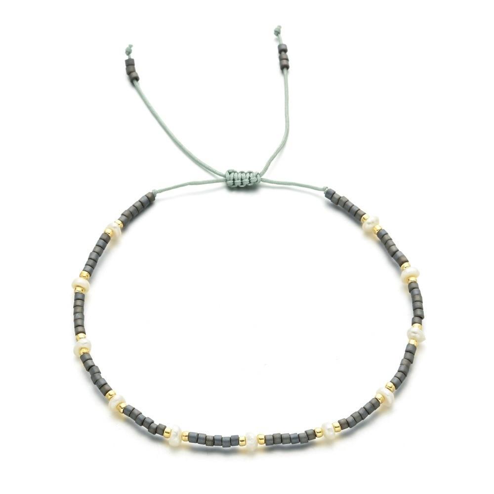 Thin Design Beaded Bracelet Bohemian Style Hand-woven Bracelet Friendship Bracelet  Daily Casual