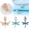 Gradient Dragonfly Pendant Copper Colors For Charms Copper Colors Original Bracelet For Jewelry Making