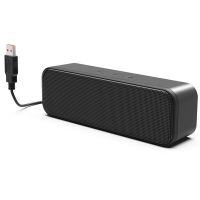 USB Computer Speakers for Laptops, PC Speakers, Desktop Computers, Portable Mini Soundbar with Sound, Loud Volume & Rich Bass, Upgraded with Volume Co