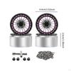 4 Pieces 1/10 RC Crawler Wheel Rims Accessory Replace High Performance Sturdy Spare Parts Car