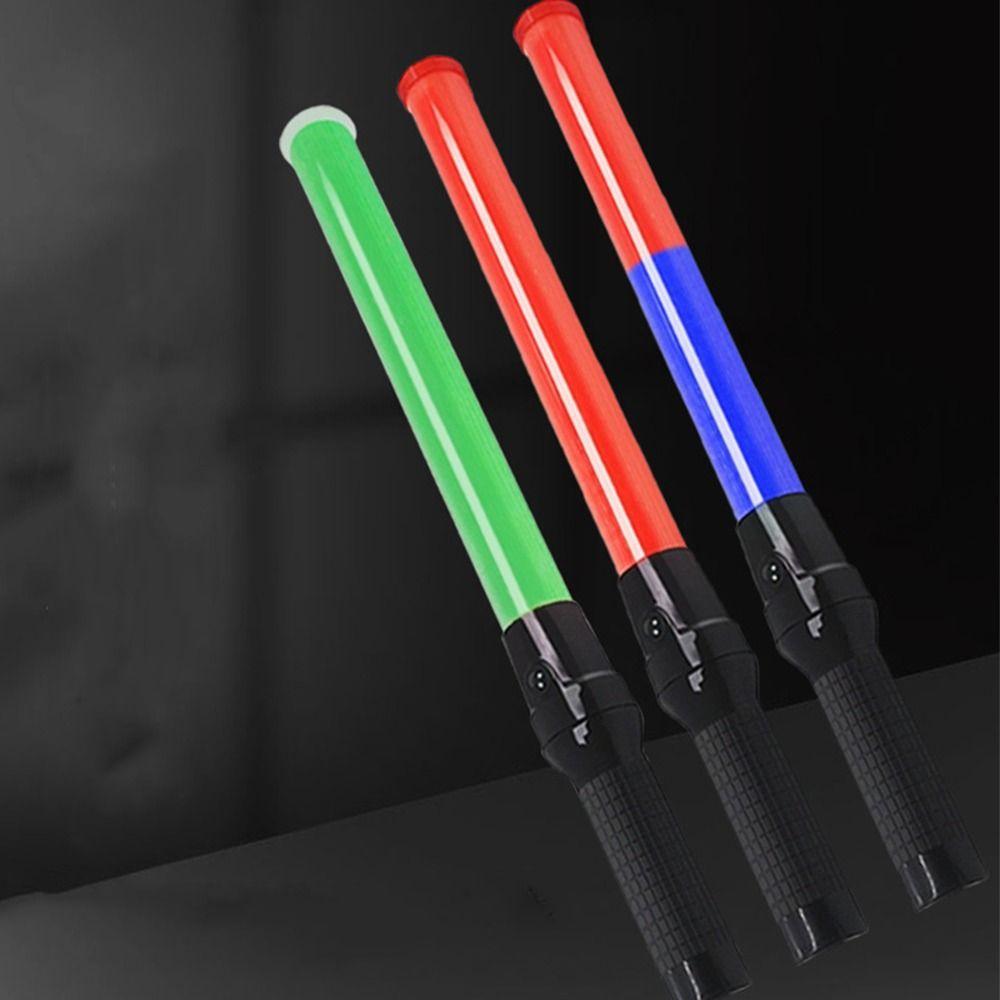 Safety LED Traffic Wand 54cm LED Road Traffic Signal Light Traffic Signal Warning Light  Command