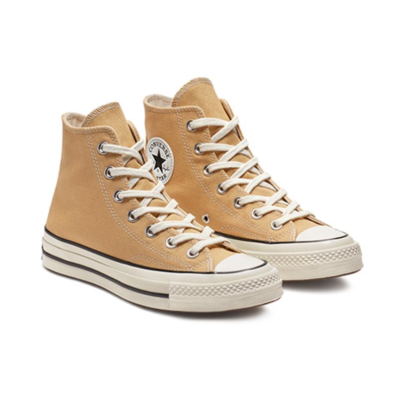 Converse Pantofi Sport Pânză Înalți Vintage Chuck 70 anii 1970 Confortabili și Versatili Pantofi Pânză Înalți Unisex Culoare Kaki