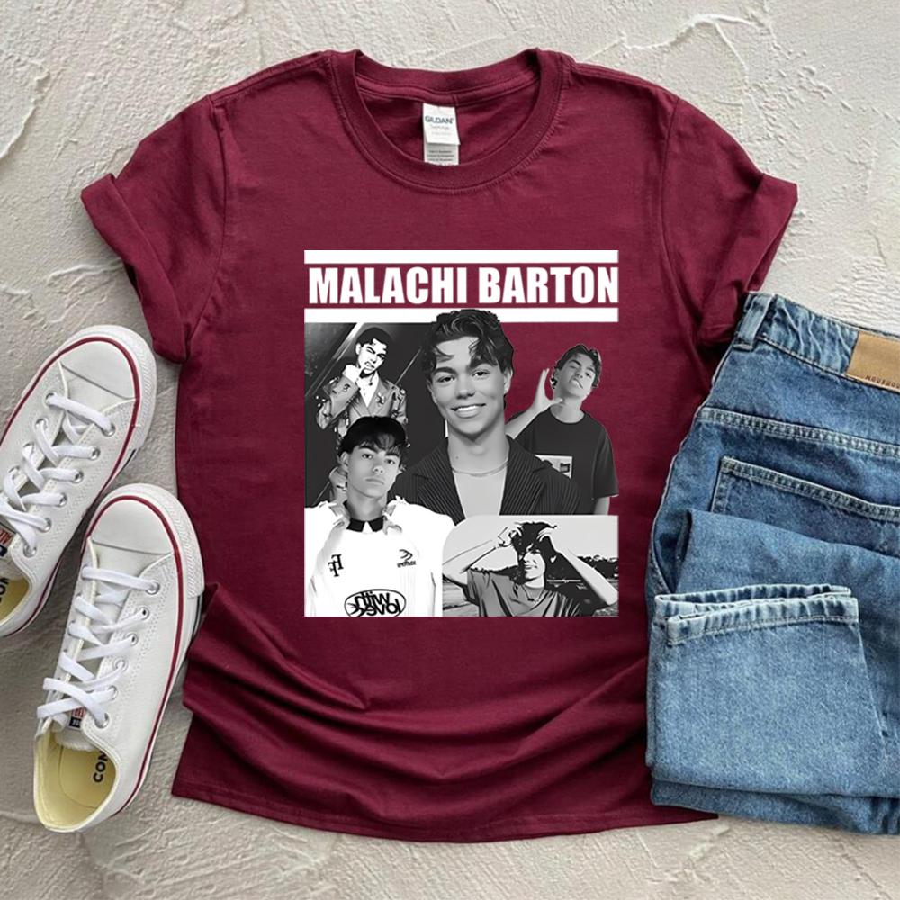 2026 Malachi Barton 90s Vintage TShirt Nostalgic Style Malachi Barton Shirt Aesthetic Celebrity Unisex Malachi Barton Fan Gift