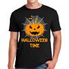 Halloween Time Men Kids Ladies T-Shirt Halloween Custom Party Pumpkin Tshirt Top