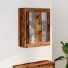 Wandmontiertes Schrank mit rustikaler Holzoptik 69,5 x 34 x 90 cm