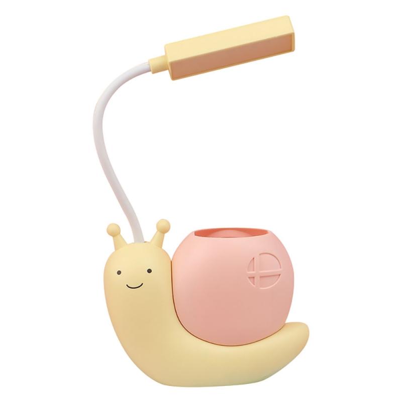 Tegneserie Creative Learning Skrivebordslampe Led Lading Øyebeskyttelse Bordlampe Barnehage Bordlampe