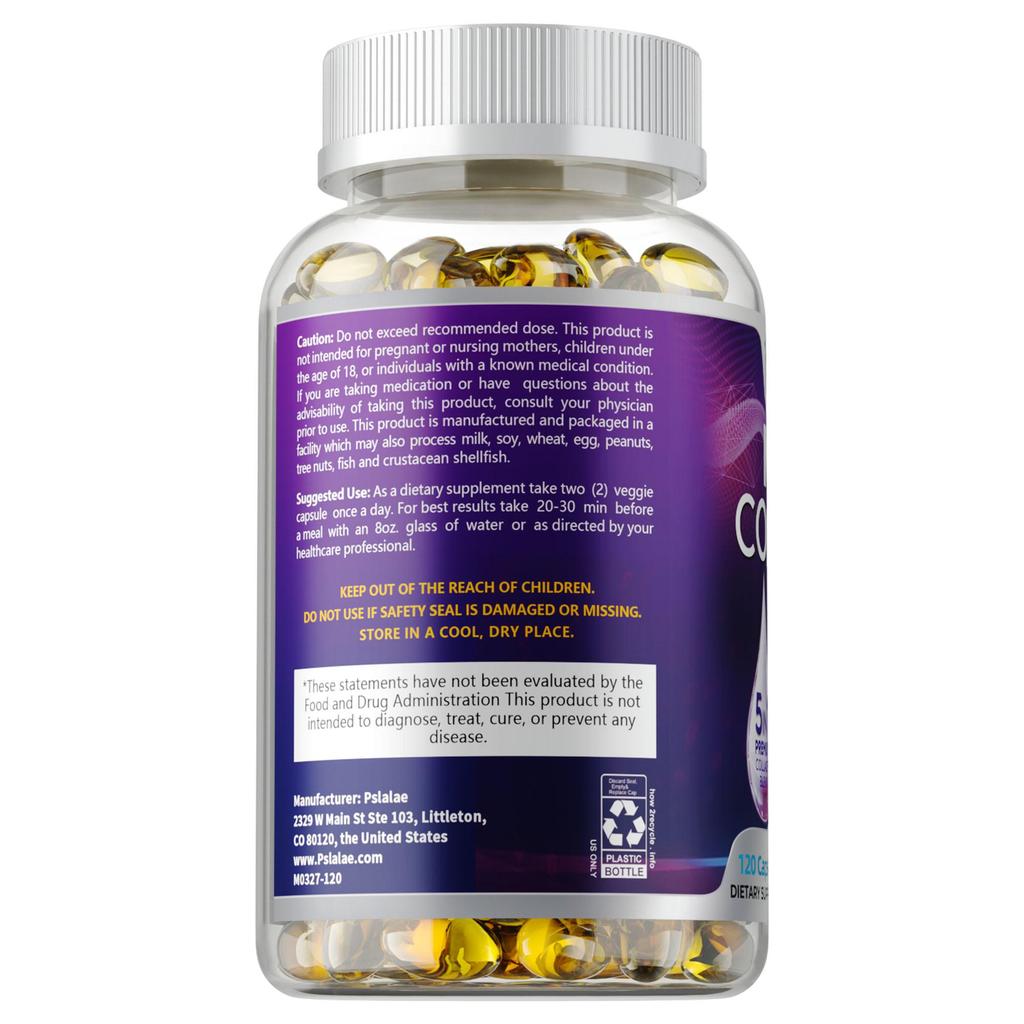 Multi Collageen Peptiden 1800mg - Type I,II,III,V,X - Gezonde Botten, Haar, Huid, Nagels
