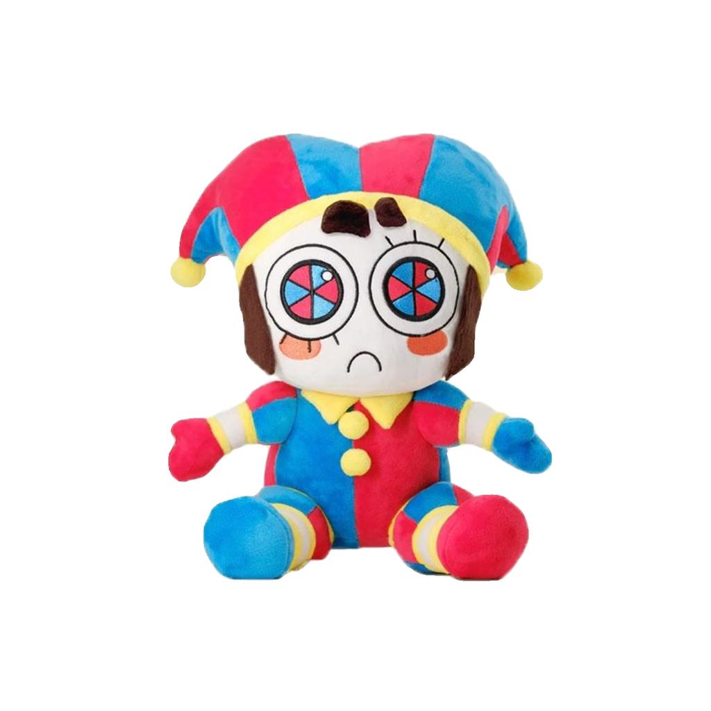 Digital Circus Plush Clown Ragatha Pomni Cartoon Jax Doll Joker Soft Stuffed Toy Sofa Decor Christmas Gift