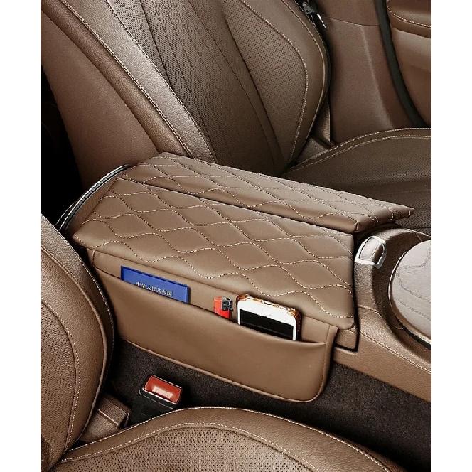 Center Console Armrest Box Cover Pad For Mercedes Benz E Class 2017- W213 CLS 2018- Leather Anti-Scratch Armrest Cushion