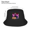 Flo Rida Bucket Hat Summer  Fashion Fisherman Hats For Men Women Breathable Vacation Caps Hip Hop Custom Sun Hats