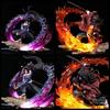 30cm Demon Slayer Anime Figure Gk Kokushibou /Tsugikuni Yoriichi Action Figure Kimetsu No Yaiba Figure Model Doll Toys With Light