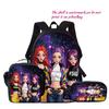 K-Pop Hunter Magic Girls Nouveau Sac à Dos pour Enfants Personnalisable DIY Sac Étudiant Unisexe Maternelle Double Épaule Mignon Dessin Animé