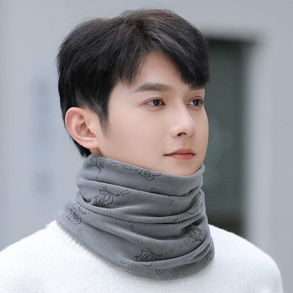 Thickened Lining Neck Warmer Polyester Pullover Cap Fashion Neck Scarves