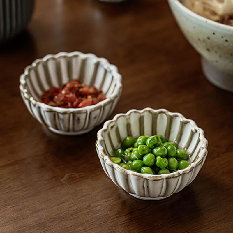 Japanese-Style Fancy Dishes, Retro Style Ceramic Dishes, Dipping Dishes, Household Small Dishes, Bone Spitting Dishes, Tableware, Dishes